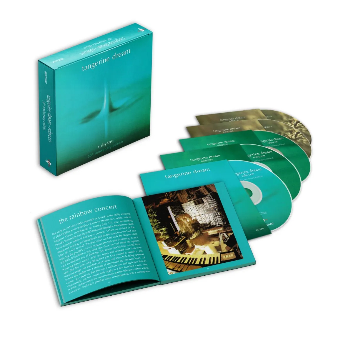 TANGERINE DREAM - Rubycon (50° anniversary edition 5cd)